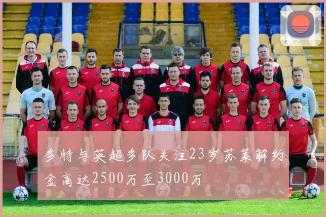 多特与英超多队关注23岁苏莱解约金高达2500万至3000万